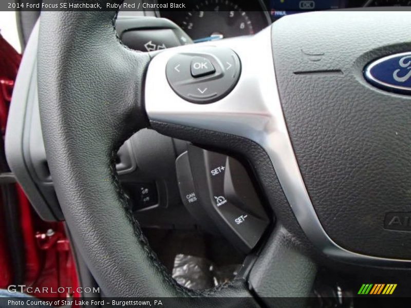 Ruby Red / Charcoal Black 2014 Ford Focus SE Hatchback