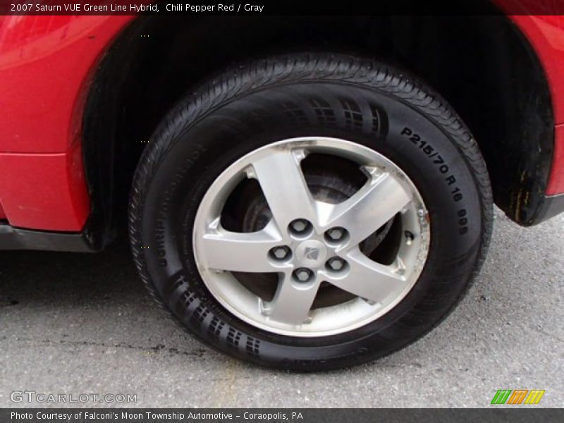Chili Pepper Red / Gray 2007 Saturn VUE Green Line Hybrid