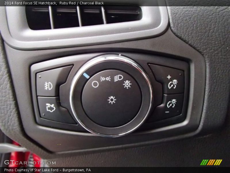 Ruby Red / Charcoal Black 2014 Ford Focus SE Hatchback