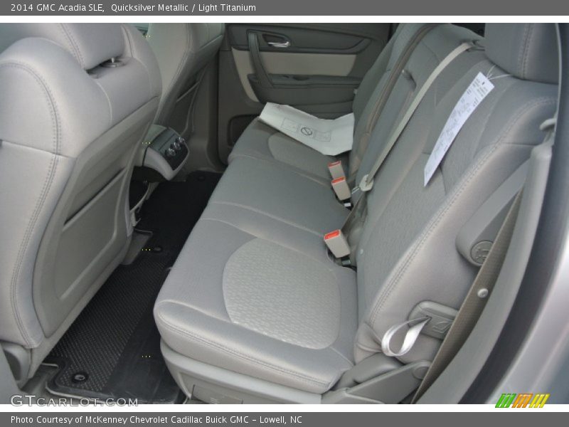 Rear Seat of 2014 Acadia SLE