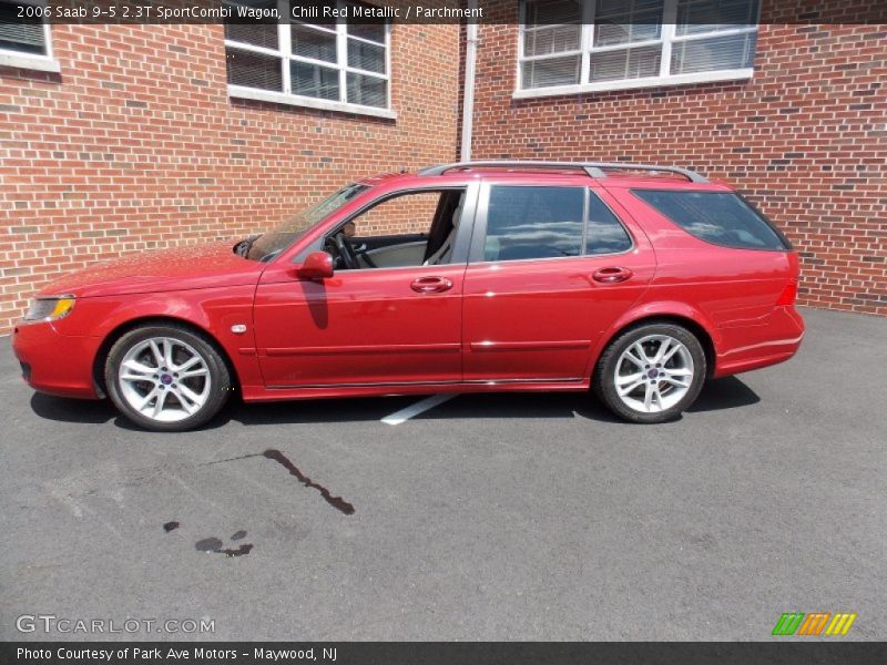  2006 9-5 2.3T SportCombi Wagon Chili Red Metallic