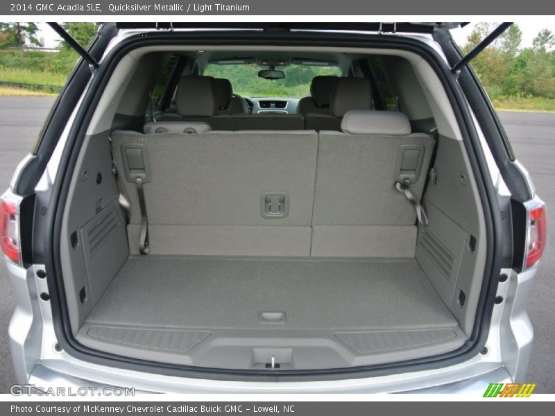  2014 Acadia SLE Trunk