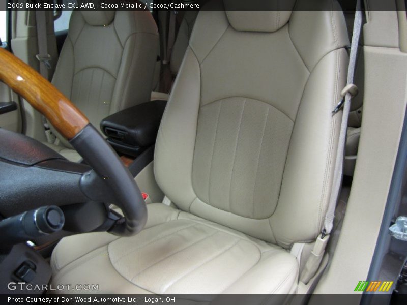 Front Seat of 2009 Enclave CXL AWD