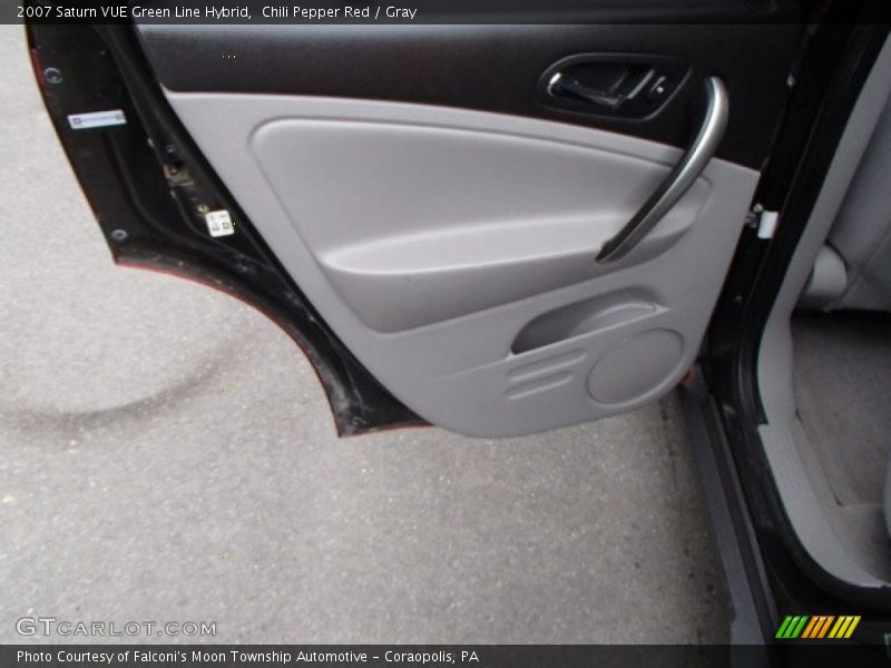 Chili Pepper Red / Gray 2007 Saturn VUE Green Line Hybrid