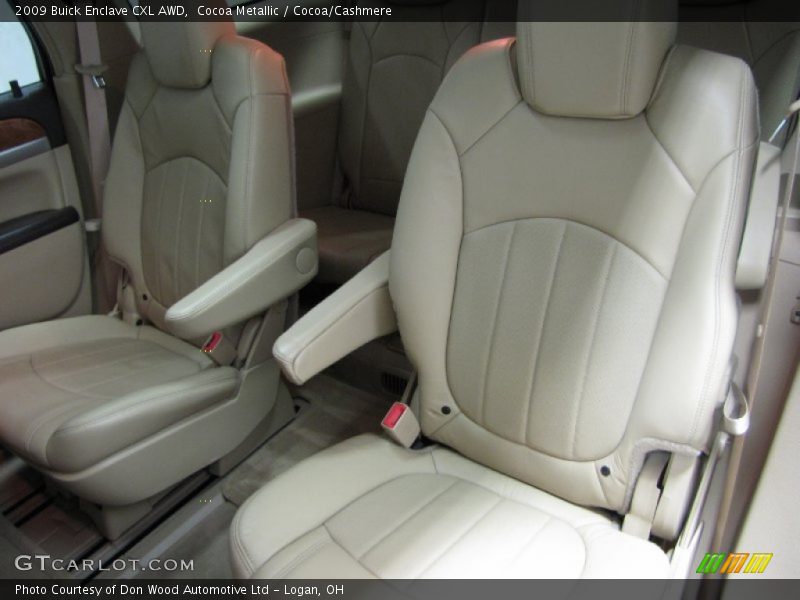 Rear Seat of 2009 Enclave CXL AWD