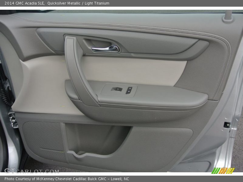 Quicksilver Metallic / Light Titanium 2014 GMC Acadia SLE