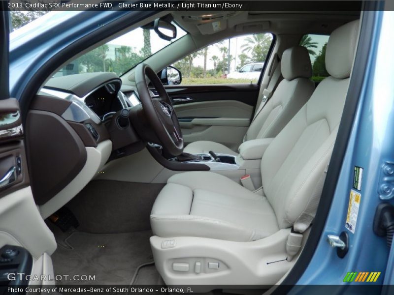  2013 SRX Performance FWD Light Titanium/Ebony Interior