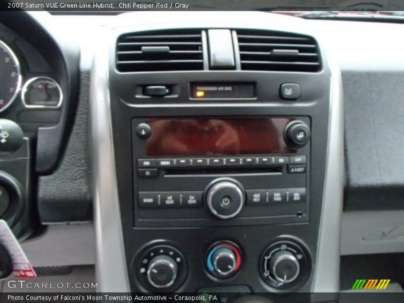 Chili Pepper Red / Gray 2007 Saturn VUE Green Line Hybrid