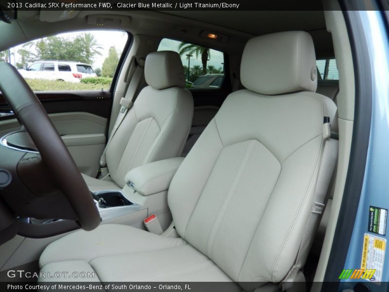 Front Seat of 2013 SRX Performance FWD