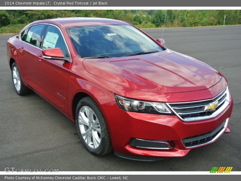 Crystal Red Tintcoat / Jet Black 2014 Chevrolet Impala LT