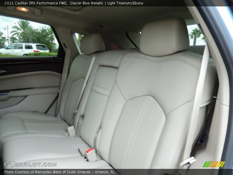 Rear Seat of 2013 SRX Performance FWD