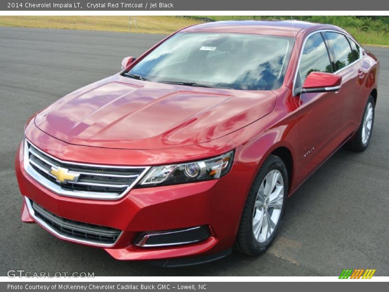 Crystal Red Tintcoat / Jet Black 2014 Chevrolet Impala LT