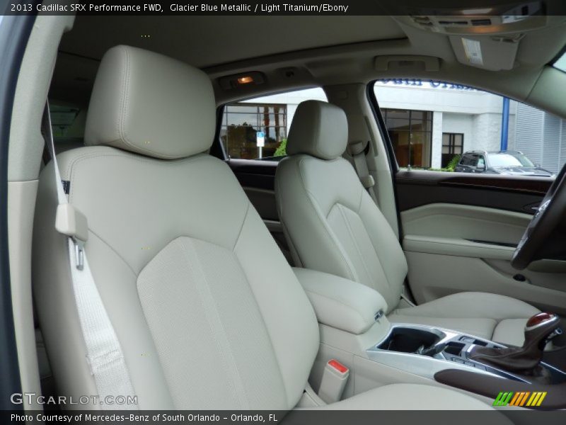 Glacier Blue Metallic / Light Titanium/Ebony 2013 Cadillac SRX Performance FWD