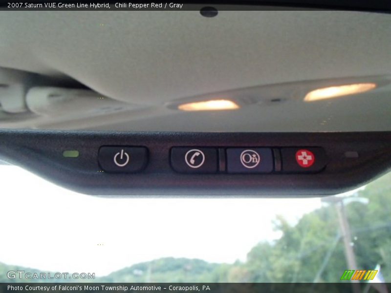 Chili Pepper Red / Gray 2007 Saturn VUE Green Line Hybrid