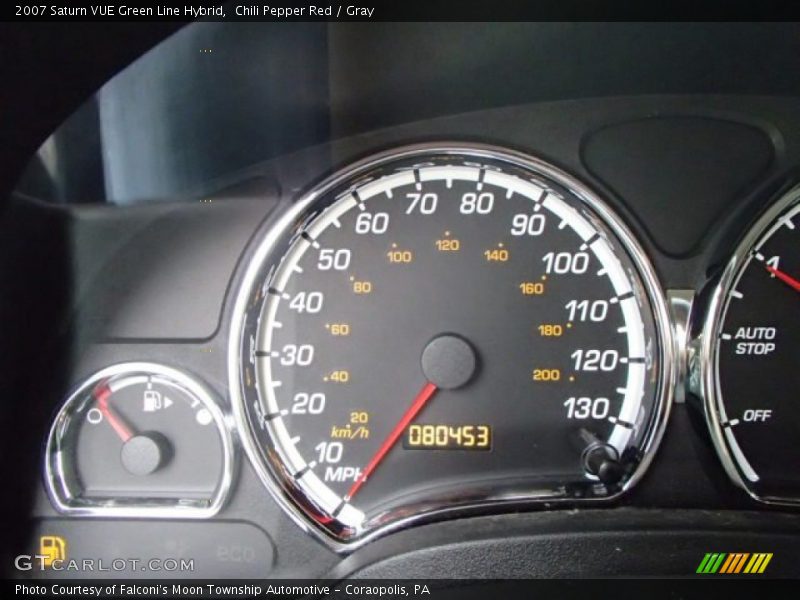 Chili Pepper Red / Gray 2007 Saturn VUE Green Line Hybrid