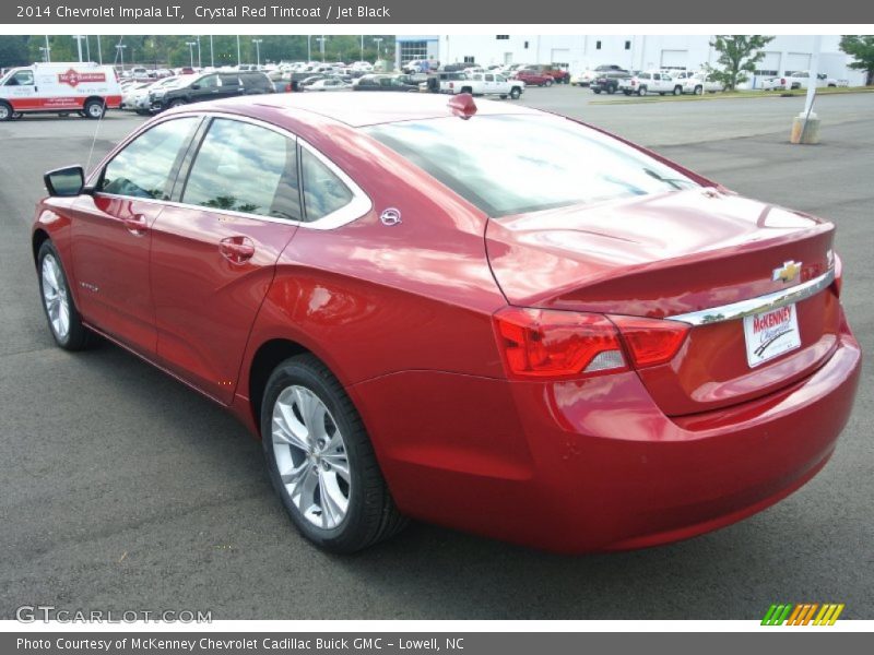 Crystal Red Tintcoat / Jet Black 2014 Chevrolet Impala LT