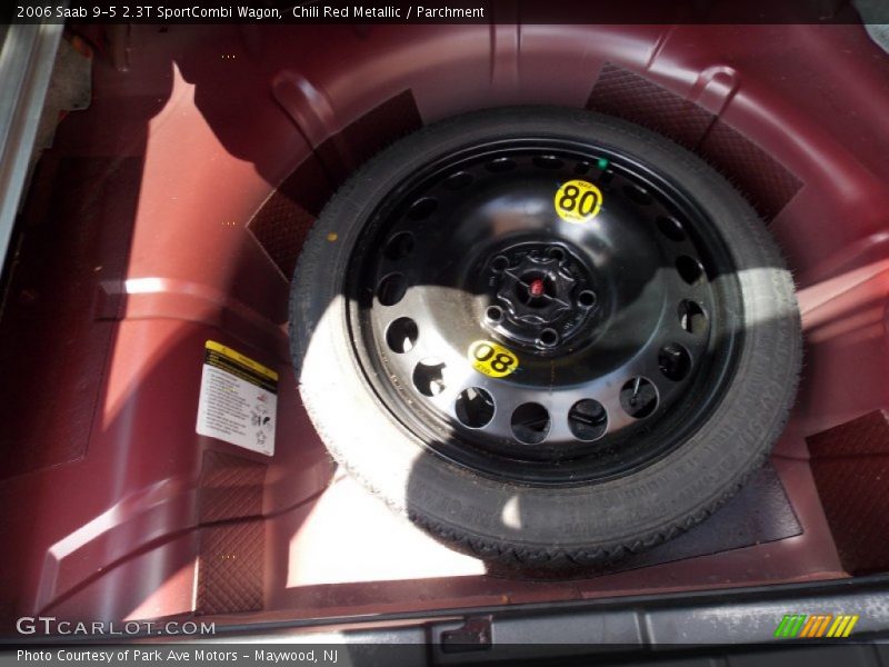 Chili Red Metallic / Parchment 2006 Saab 9-5 2.3T SportCombi Wagon