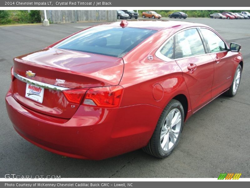 Crystal Red Tintcoat / Jet Black 2014 Chevrolet Impala LT