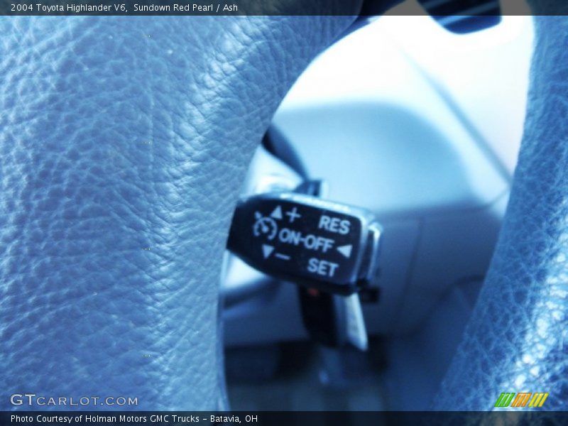 Sundown Red Pearl / Ash 2004 Toyota Highlander V6