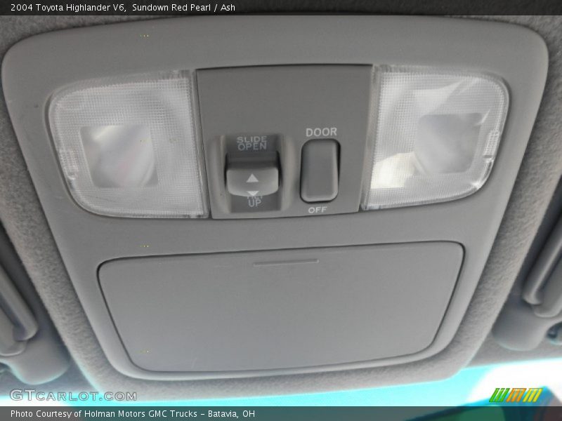 Sundown Red Pearl / Ash 2004 Toyota Highlander V6