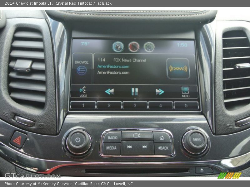 Crystal Red Tintcoat / Jet Black 2014 Chevrolet Impala LT