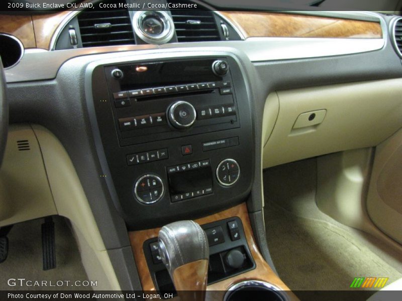 Cocoa Metallic / Cocoa/Cashmere 2009 Buick Enclave CXL AWD