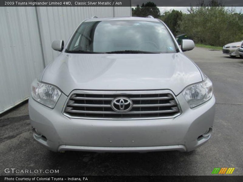 Classic Silver Metallic / Ash 2009 Toyota Highlander Limited 4WD