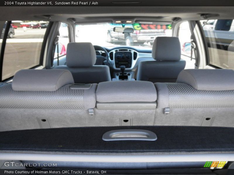 Sundown Red Pearl / Ash 2004 Toyota Highlander V6