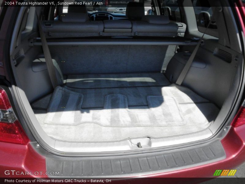 Sundown Red Pearl / Ash 2004 Toyota Highlander V6