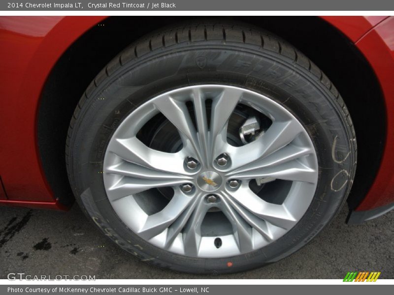 Crystal Red Tintcoat / Jet Black 2014 Chevrolet Impala LT