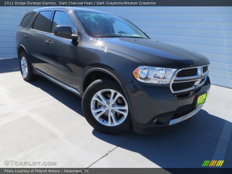 Dark Charcoal Pearl / Dark Graystone/Medium Graystone 2011 Dodge Durango Express