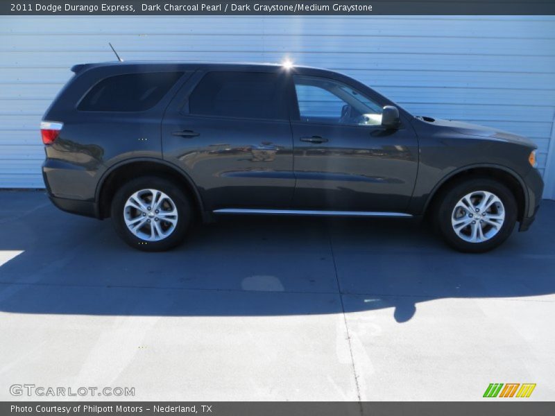Dark Charcoal Pearl / Dark Graystone/Medium Graystone 2011 Dodge Durango Express