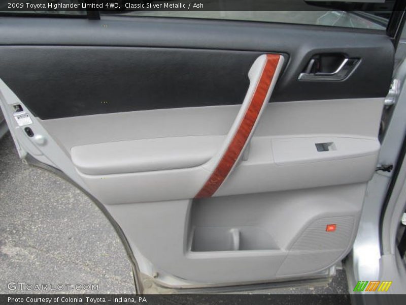 Classic Silver Metallic / Ash 2009 Toyota Highlander Limited 4WD