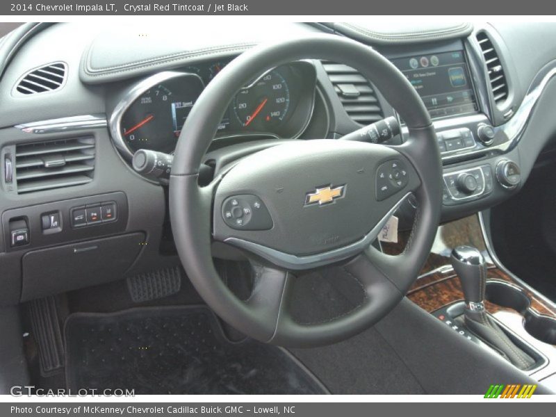 Crystal Red Tintcoat / Jet Black 2014 Chevrolet Impala LT