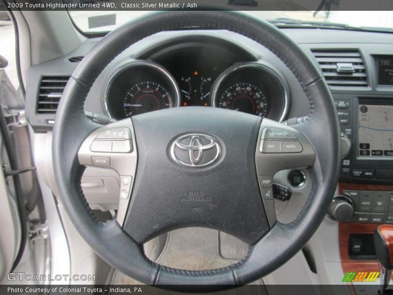 Classic Silver Metallic / Ash 2009 Toyota Highlander Limited 4WD