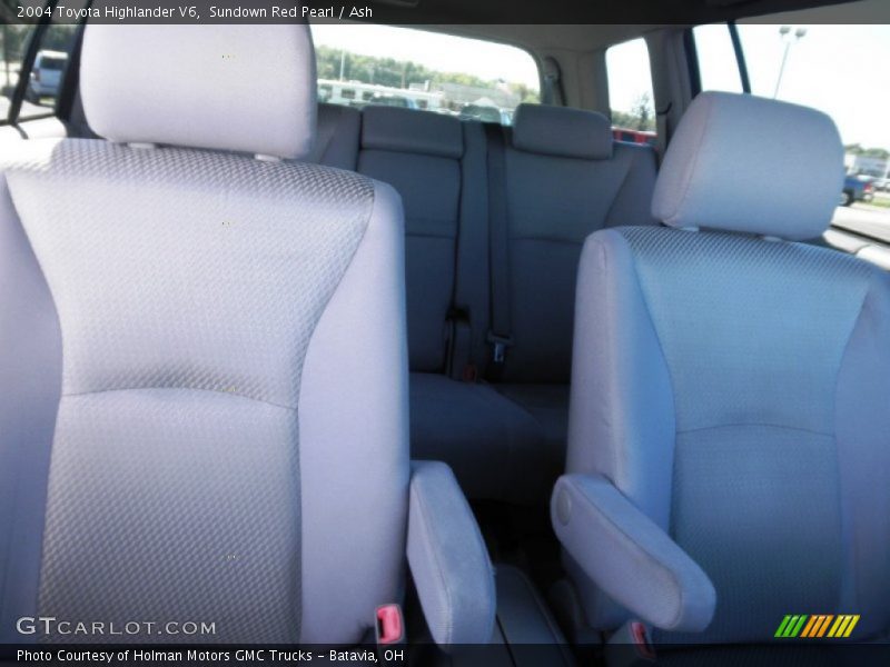 Sundown Red Pearl / Ash 2004 Toyota Highlander V6
