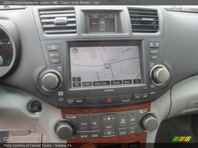 Classic Silver Metallic / Ash 2009 Toyota Highlander Limited 4WD