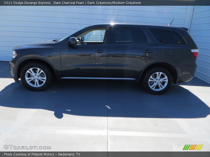 Dark Charcoal Pearl / Dark Graystone/Medium Graystone 2011 Dodge Durango Express