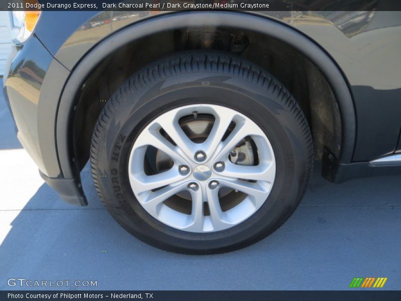 Dark Charcoal Pearl / Dark Graystone/Medium Graystone 2011 Dodge Durango Express