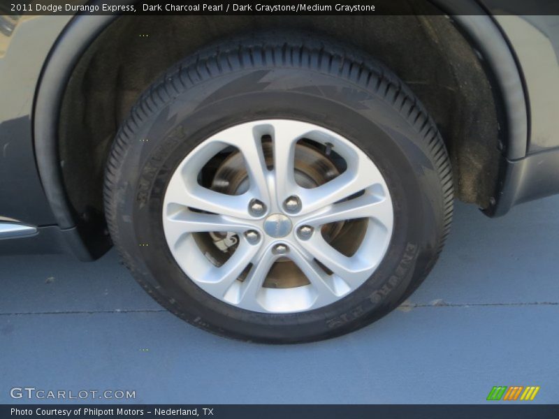 Dark Charcoal Pearl / Dark Graystone/Medium Graystone 2011 Dodge Durango Express