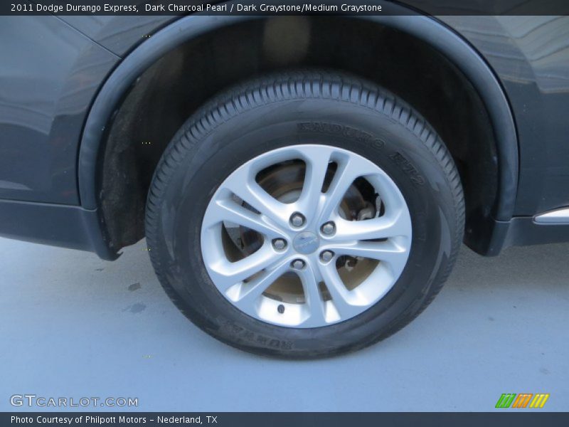 Dark Charcoal Pearl / Dark Graystone/Medium Graystone 2011 Dodge Durango Express