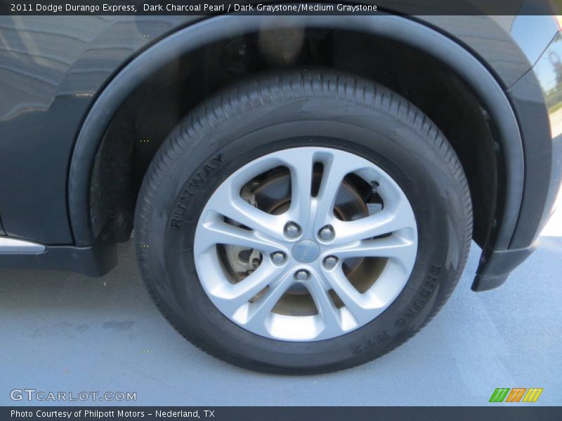 Dark Charcoal Pearl / Dark Graystone/Medium Graystone 2011 Dodge Durango Express