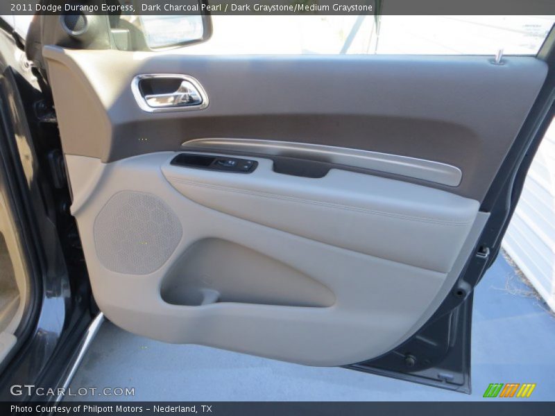 Dark Charcoal Pearl / Dark Graystone/Medium Graystone 2011 Dodge Durango Express