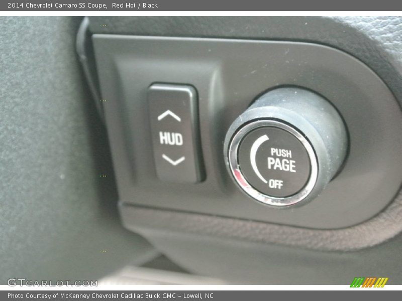 Red Hot / Black 2014 Chevrolet Camaro SS Coupe