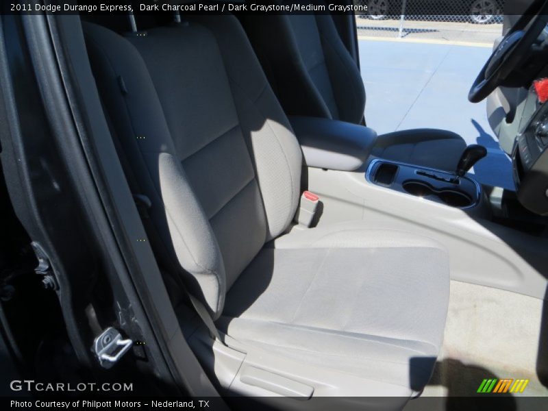 Dark Charcoal Pearl / Dark Graystone/Medium Graystone 2011 Dodge Durango Express