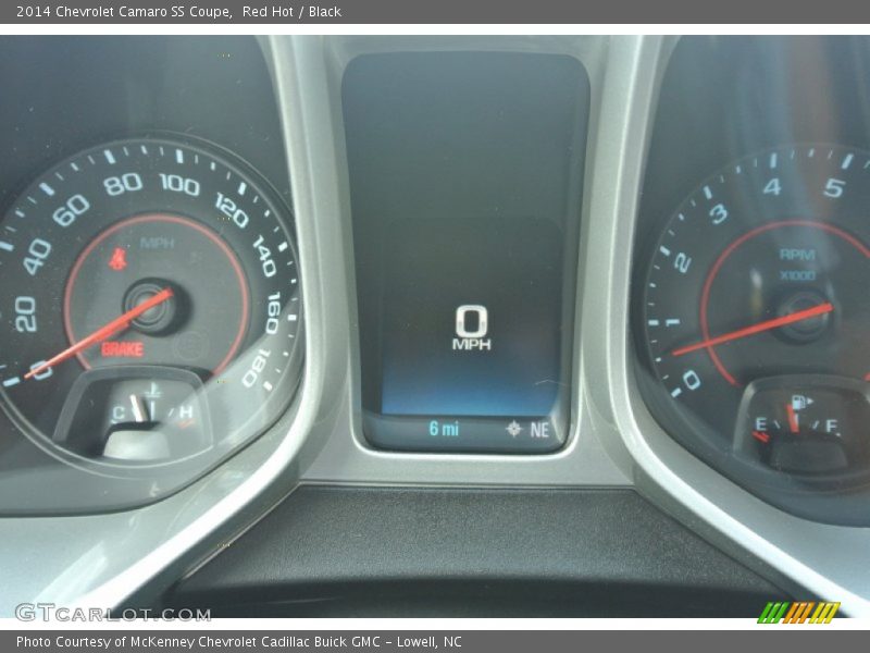 Red Hot / Black 2014 Chevrolet Camaro SS Coupe