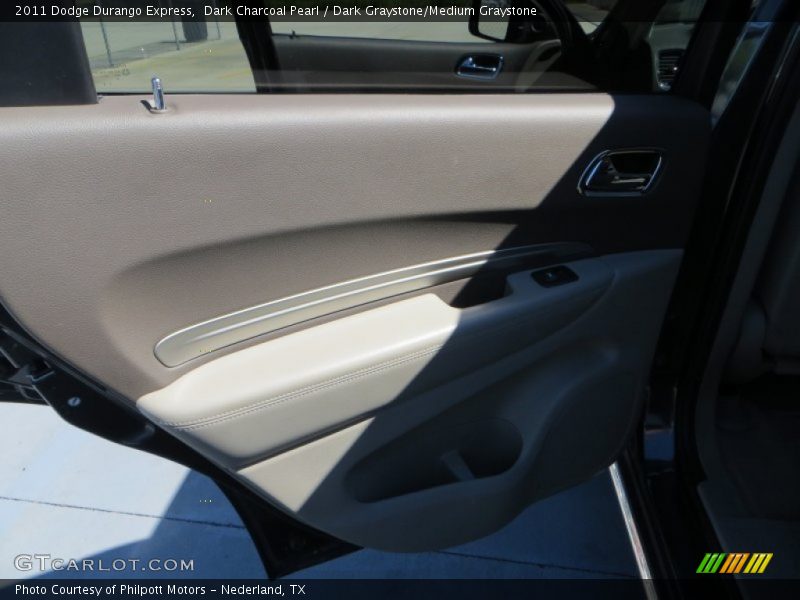 Dark Charcoal Pearl / Dark Graystone/Medium Graystone 2011 Dodge Durango Express