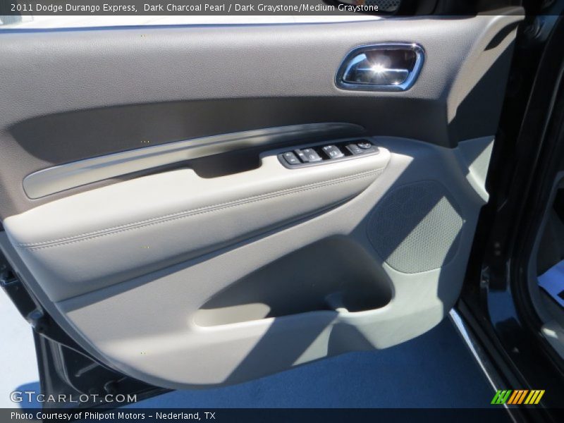 Dark Charcoal Pearl / Dark Graystone/Medium Graystone 2011 Dodge Durango Express