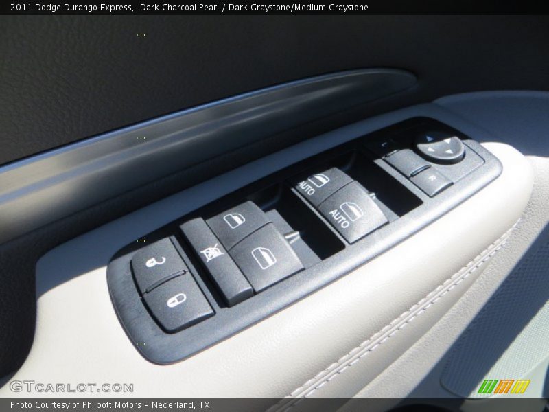 Dark Charcoal Pearl / Dark Graystone/Medium Graystone 2011 Dodge Durango Express
