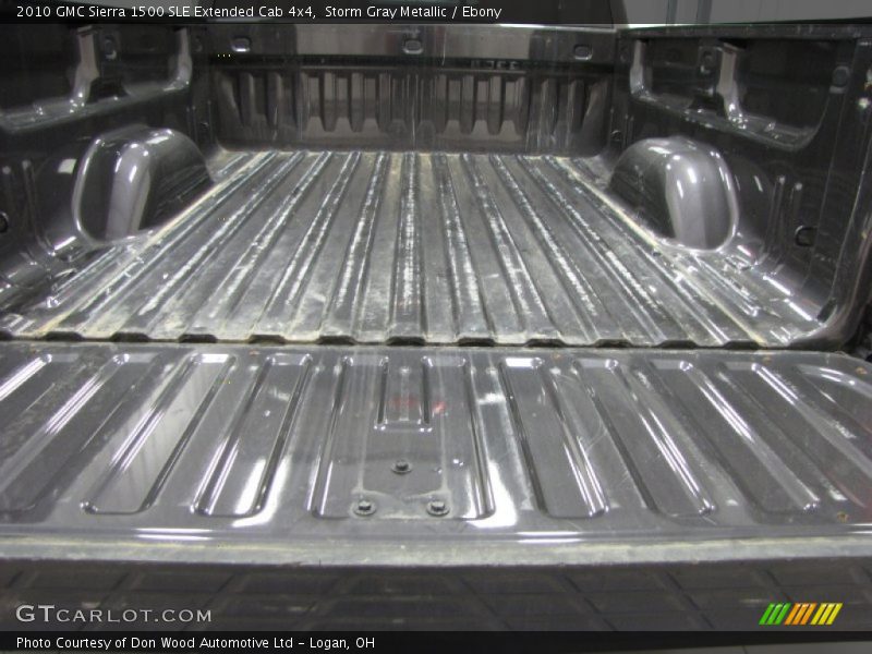 Storm Gray Metallic / Ebony 2010 GMC Sierra 1500 SLE Extended Cab 4x4